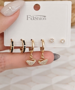 SET X3 PARES DE AROS AD 5388