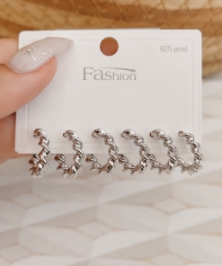 SET X3 PARES DE AROS AQ 5382