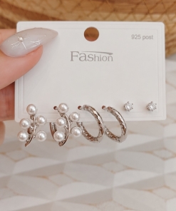 SET X3 PARES DE AROS AQ 5385