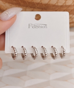 SET X3 PARES DE AROS AQ 5383